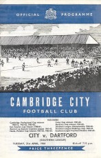 Cambridge City v Dartford