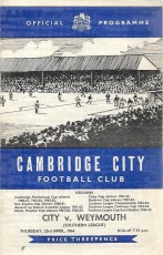Cambridge City v Weymouth