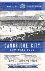 Cambridge City v Merthyr Tydfil