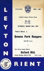 Leyton Orient v Queens Park Rangers