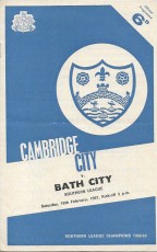 Cambridge City v Folkestone Town