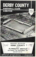 Derby County v Plymouth Argyle