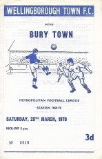 Wellingborough Town v Bury Town