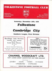 Folkestone v Cambridge City