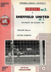 Leyton Orient v Sheffield United