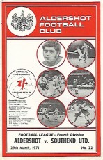 Aldershot Town v Southend United