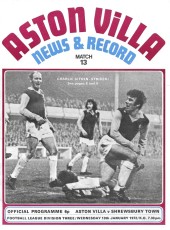 Aston Villa v Shrewsbury Town