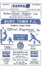 Bury Town v Bromsgrove Rovers