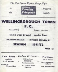 Wellingborough Town v Bury Town