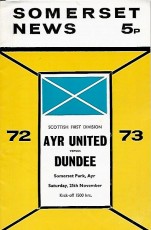 Ayr United v Dundee United