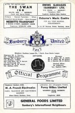 Banbury United v Bury Town