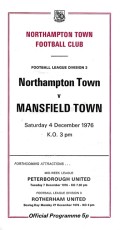 Northampton Town v Mansfield Town