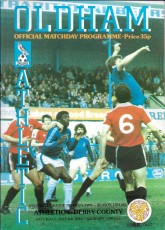 Oldham Athletic v Derby County