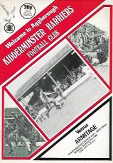 Kidderminster Harriers v Armitage
