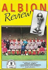 Witton Albion v Kidderminster Harriers