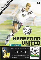 Hereford United v Enfield
