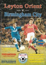 Leyton Orient v Birmingham City