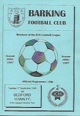 Barking v Bedford Town