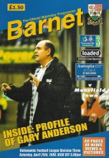 Barnet v Mansfield Town
