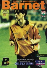 Barnet v Halifax Town