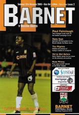 Barnet v Boston United