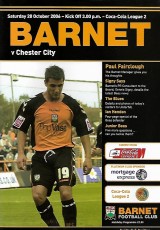 Barnet v Chester City