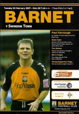 Barnet v Swindon Town
