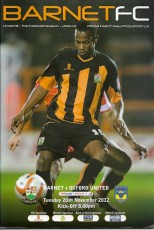 Barnet v Oxford United