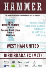 West Ham United v Birkirkara