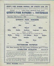 Queens Park Rangers v Tottenham Hotspur