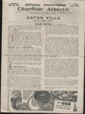 Charlton Athletic v Aston Villa