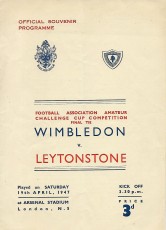 Wimbledon v Leytonstone