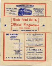 Aldershot Town v Port Vale