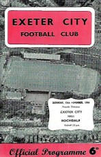 Exeter City v Rochdale