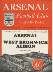 Arsenal v West Bromwich Albion