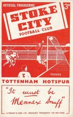 Stoke City v Tottenham Hotspur