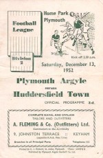 Plymouth Argyle v Huddersfield Town