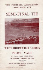 West Bromwich Albion v Port Vale