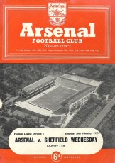 Arsenal v Sheffield Wednesday