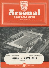 Arsenal v Aston Villa