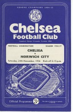 Chelsea v Norwich City
