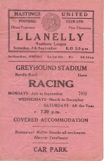 Hastings United v Llanelli