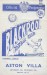 Blackpool v Aston Villa