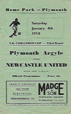 Plymouth Argyle v Newcastle United