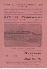Wrexham v Halifax Town