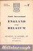 England v Belgium