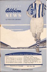West Bromwich Albion v Leicester City