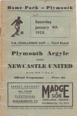 Plymouth Argyle v Newcastle United
