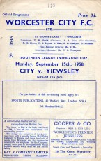 Worcester City v Yiewsley