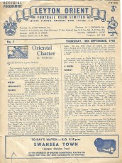 Leyton Orient v Swansea Town